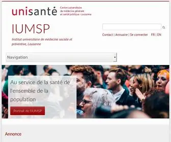 Iumsp.ch(Unisanté) Screenshot