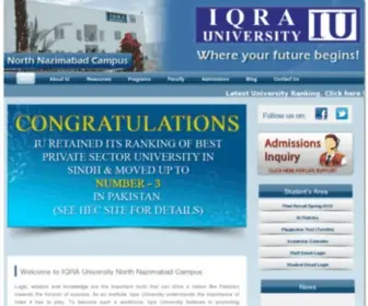 Iunc.edu.pk(Iunc) Screenshot