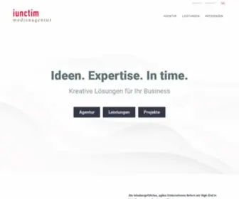 Iunctim.com(Ihre Digitalagentur für Erfolg im Netz) Screenshot