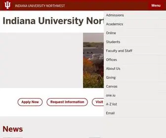Iun.edu(Indiana University Northwest) Screenshot