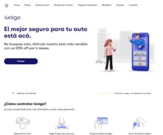 Iunigo.com.ar(▷ iúnigo) Screenshot
