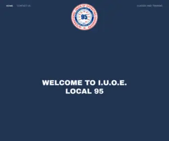 Iuoelocal95.org(IUOE Local 95) Screenshot