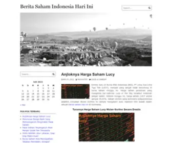 Iuplog.com(Berita Saham Indonesia Hari Ini) Screenshot