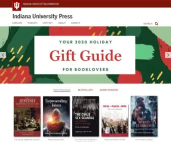 Iupress.org(Indiana University Press) Screenshot