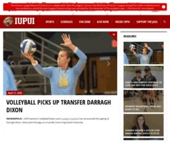 Iupuijags.com(IUPUI Athletics) Screenshot