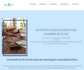 Iurisfacil.com(Iuris) Screenshot