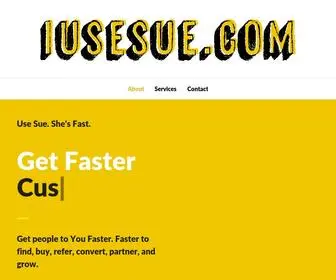 Iusesue.com(™) Screenshot