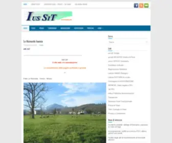 Iussit.com(Sito di Informazione Giuridica) Screenshot