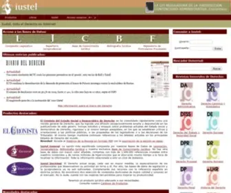 Iustel.com(Todo el Derecho en Internet) Screenshot