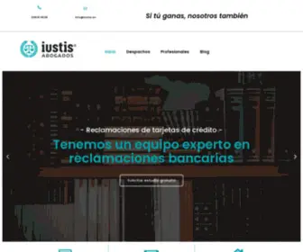 Iustis.es(Iustis abogados) Screenshot