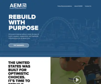 IV2050.org(AEM IV2050 AEM Announces Commitment to Transformational Investment in U.S) Screenshot