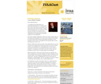 Ivaacast.org(Newsletter of the International Virtual Assistants Association) Screenshot