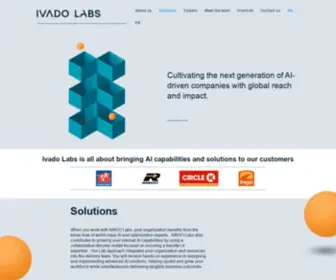 Ivadolabs.com(Ivado Labs) Screenshot