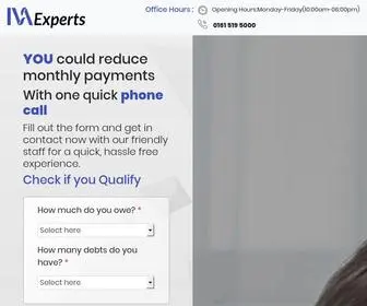Ivaexperts.co.uk(Free Debt Help Advice UK & Debt Management Plan UK) Screenshot