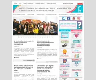 Ivai.org.mx(Instituto Veracruzano de Acceso a la Información y Protección de Datos Personales ) Screenshot