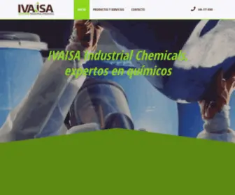 Ivaisaindustrialchemicals.com(Productos químicos) Screenshot