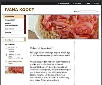 Ivana-Kookt.nl(IVANA KOOKT) Screenshot