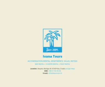 Ivana-Tours.hr(Ivana Tours) Screenshot