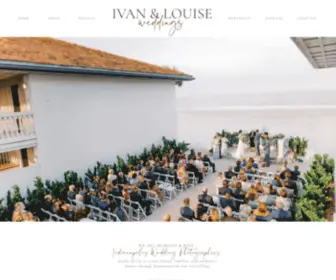 Ivanandlouise.com(Indianapolis Wedding Photographers) Screenshot