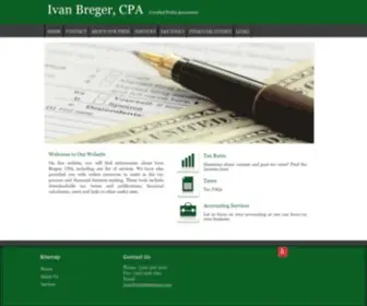 IvanbregercPa.com(Ivan Breger) Screenshot