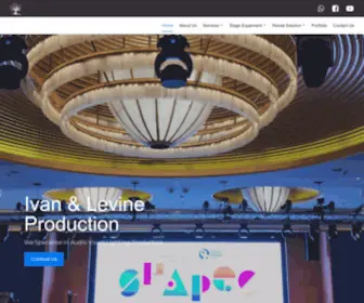 Ivandlevine.com(Ivan & Levine) Screenshot
