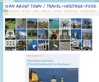 Ivanhenares.com(Ivan About Town) Screenshot