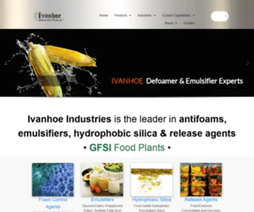 Ivanhoeind.com(Ivanhoe Industries Inc) Screenshot