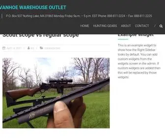 Ivanhoeoutlet.com(P.O) Screenshot