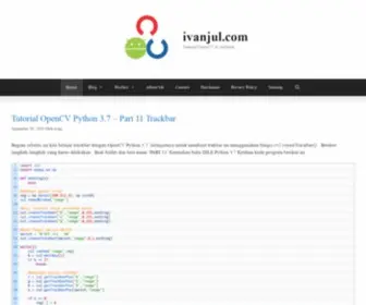 Ivanjul.com(The Easiest Online Programming Site) Screenshot