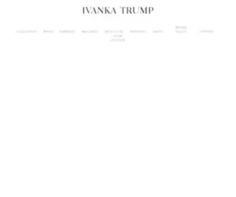 Ivankatrumpcollection.com(Ivanka Trump) Screenshot