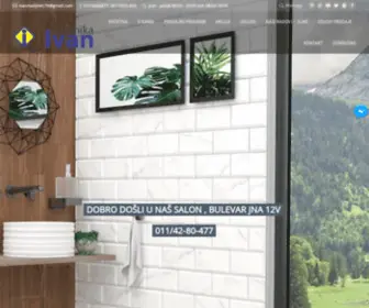 Ivankeramika.com(Salon keramike) Screenshot