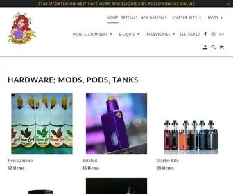 Ivannavape.com.au(Ivanna Vape vapouriser Store Sydney australia Ivanna Vape) Screenshot