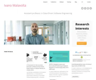 Ivanomalavolta.com(Ivano Malavolta) Screenshot