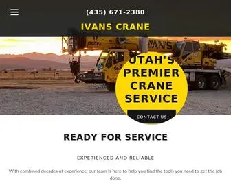 Ivanscrane.com(IVANS CRANE) Screenshot