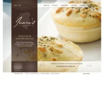 Ivanspies.com.au(Ivan's Pies) Screenshot