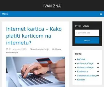 Ivanzna.com(Besplatni portal) Screenshot