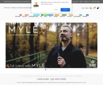 Ivape-Dubai.com(IVape Dubai) Screenshot
