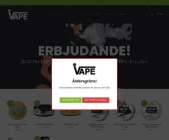 Ivape.se(Köp E) Screenshot