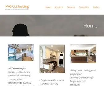 Ivascontracting.com(Building the future) Screenshot