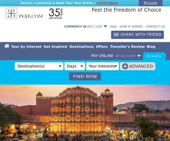 Ivat.com(Easiest way to create personalised trips by yourself or by the destination expert) Screenshot