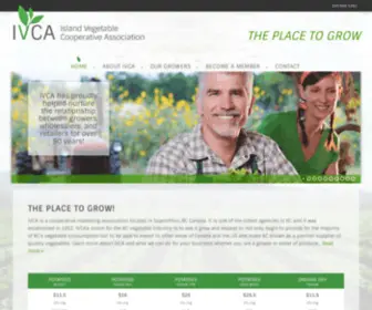 Ivca.ca(Island Vegetable Co) Screenshot