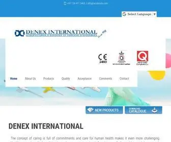 Ivcannula.com(Denex International) Screenshot