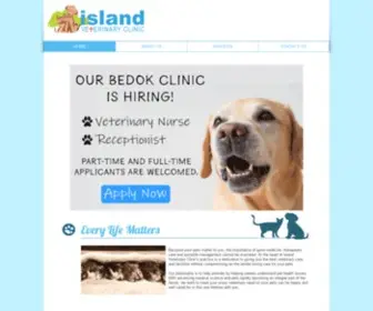 IVC.com.sg(Island-vet-clinic) Screenshot