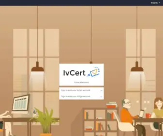 Ivcert.net(IvCert) Screenshot