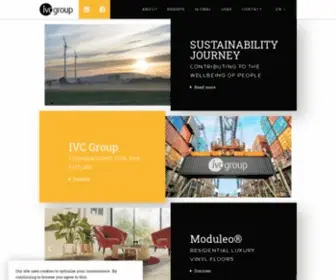 IvcGroup.com(Foundations for the future) Screenshot