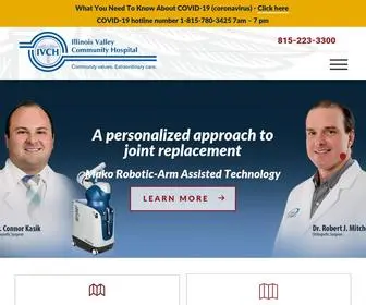 IVCH.org(Illinois Valley Community Hospital) Screenshot