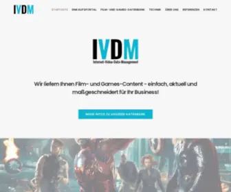 IVDM.de(Internet Video Data Management) Screenshot