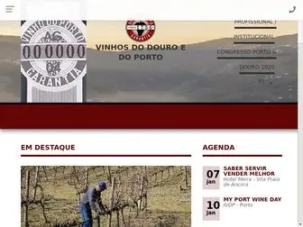 IVDP.pt(Instituto dos Vinhos do Douro e Porto) Screenshot