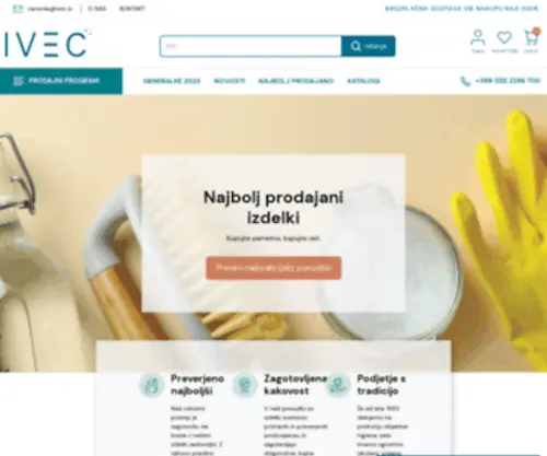 Ivec.si(IVEC) Screenshot