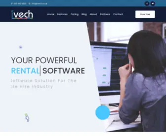 Ivech.co.uk(IVech Rental Management System) Screenshot